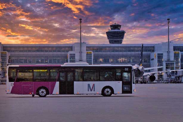 Rundfahren auf dem Münchner Flughafen ©Flughafen München GmbH)